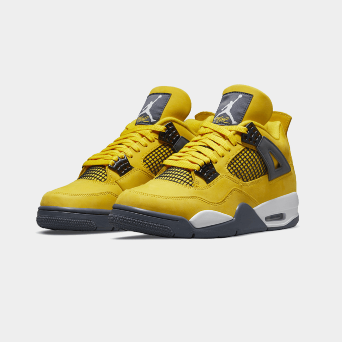 Nike Air Jordan 4 Lightning Yellow