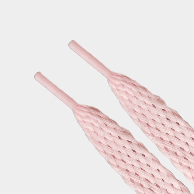 Flat Cord Laces Marshmallow Pink